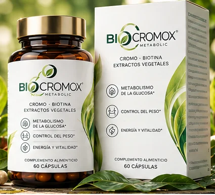 Diseño conceptual de envase BIOCROMOX Metabolic